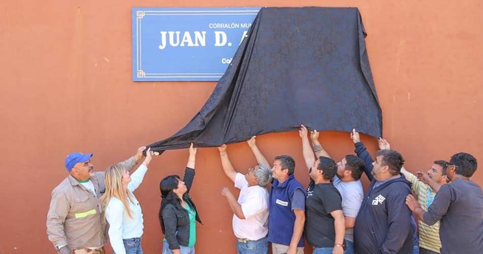El corralón municipal ahora se llama “Juan David Arrieta” en homenaje al director fallecido