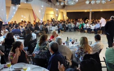 Salón a pleno en la fiesta del Día del Trabajador Municipal