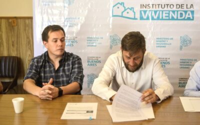 Convenio para más viviendas: “Estamos muy contentos”