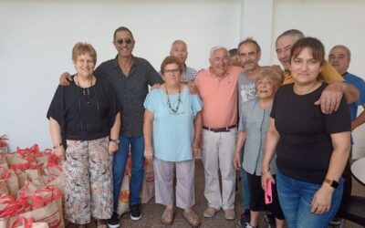 El Centro de Jubilados y Pensionados Municipales repartió bolsas navideñas
