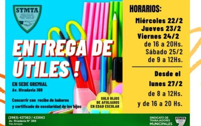 MUNICIPALES de TRES ARROYOS (B.A.) – STM3A –