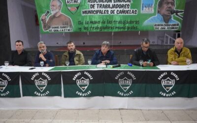 Se realizó el Encuentro de Delegados Regionales del Sindicato de los Municipales en Cañuelas