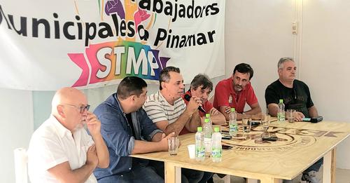 Reunion de Fesimubo en Pinamar con criticas a Villa Gesell y su Sindicato Municipal