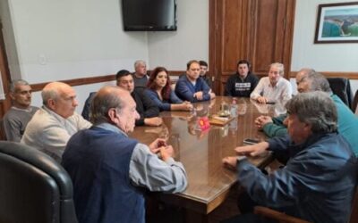 Sánchez recibió a la Delegación de la Federación de Sindicatos municipales bonaerenses