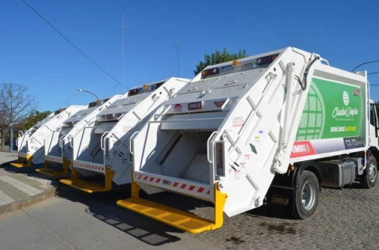 El servicio de recolección, con interrupciones