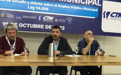 Insisten con la necesidad de una paritaria nacional para los municipales