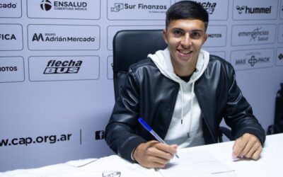 Agustín Alonso amplió su vínculo con Platense