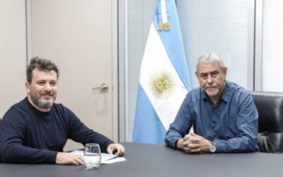 Ferraresi se reunió con Doval para analizar la situación de los trabajadores municipales