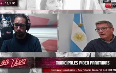Municipales: «Tenemos una pérdida del salario real de más del 25 por ciento»