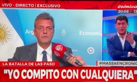 Hoy en Crónica TV.