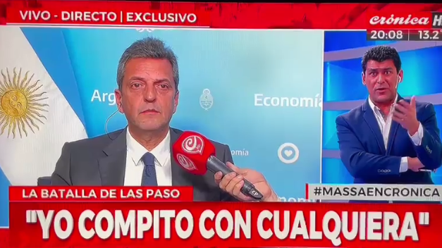 Hoy en Crónica TV.
