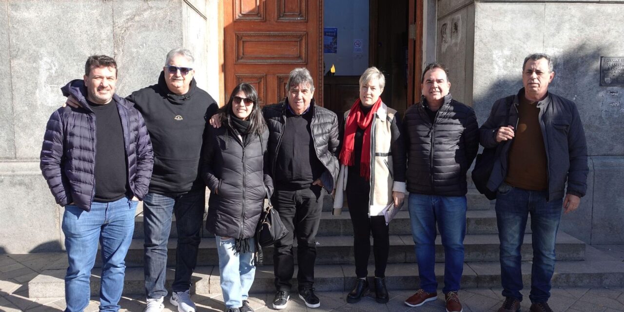 Rubén «Cholo» García visitó la ciudad y compartió un encuentro con autoridades del STM