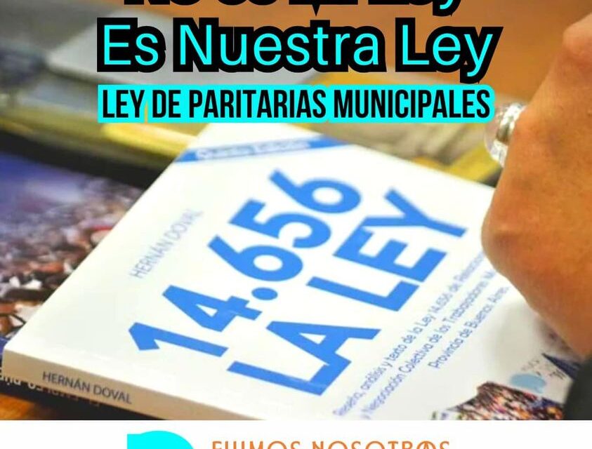 LEY DE PARITARIAS MUNICIPALES
