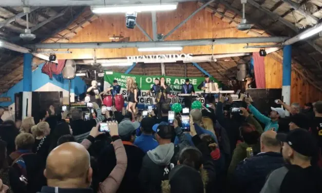 Los municipales de San Isidro celebraron su día con un masivo festejo en El Lazo