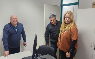 DELEGACION del I.P.S. en la sede del SINDICATO de TRABAJADORES MUNICIPALES de ITUZAINGÓ (B.A.)