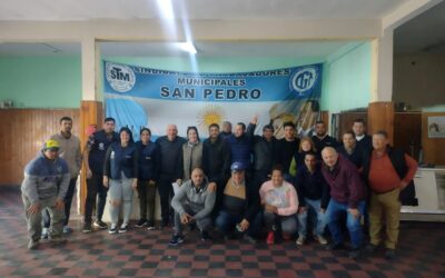 JORNADA de ANÁLISIS y DEBATE en SAN PEDRO (B.A.) sobre «COMUNICACIÓN SINDICAL».