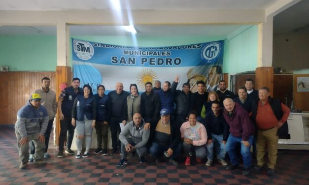 JORNADA de ANÁLISIS y DEBATE en SAN PEDRO (B.A.) sobre «COMUNICACIÓN SINDICAL».