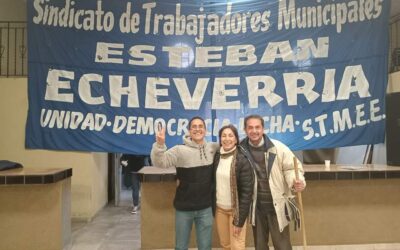 Los municipales de Esteban Echeverría en estado de alerta y movilización