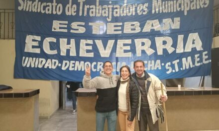 Los municipales de Esteban Echeverría en estado de alerta y movilización