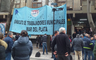 Trabajadores municipales anunciaron un paro por 48 horas