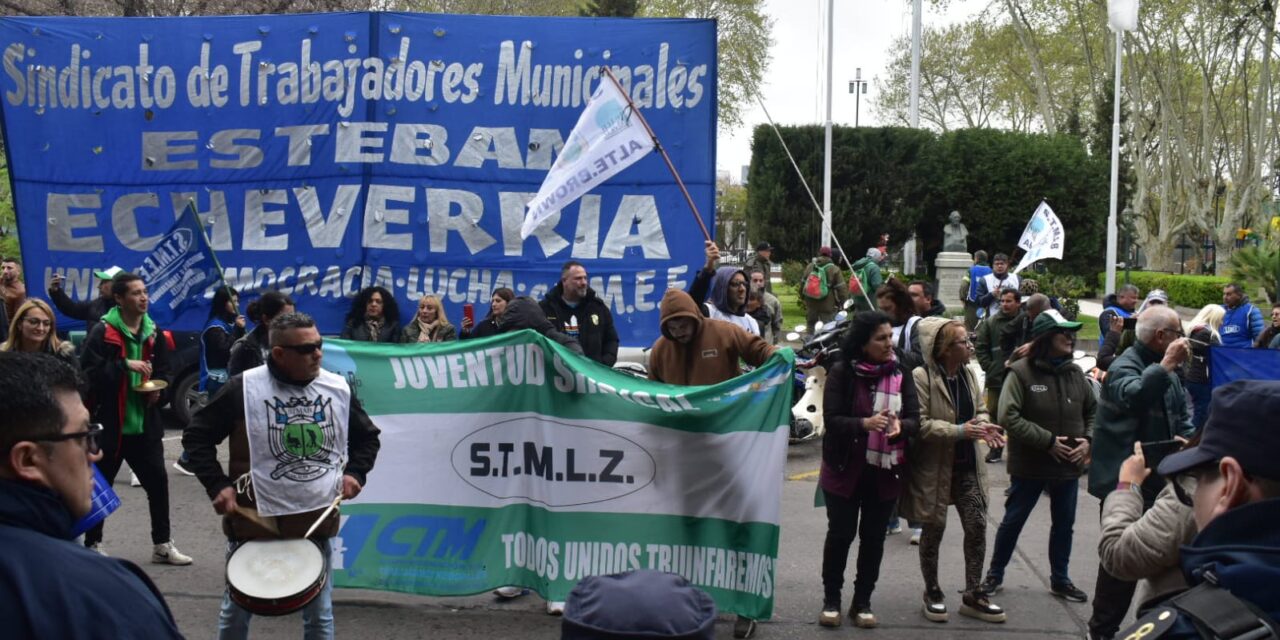 Hernán Doval respaldó la protesta del STMEE: “Están haciendo oídos sordos al reclamo de los trabajadores”