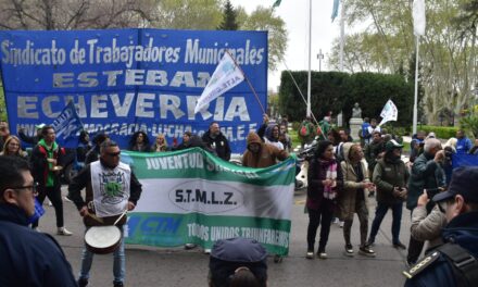Hernán Doval respaldó la protesta del STMEE: “Están haciendo oídos sordos al reclamo de los trabajadores”