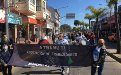 Atramuti pidió bono de $150 mil para municipales de Tigre