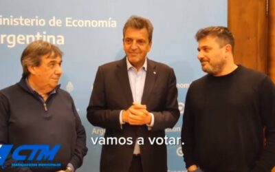 Junto a García y Doval, Massa apuntó a construir un Consejo Federal de Paritarias Municipales