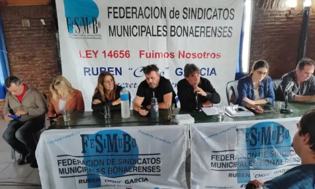 Sergio Massa se llevó el apoyo de los municipales y confirmó que impulsará un plan para mejorarles el sueldo