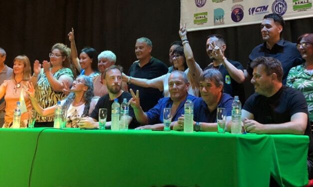 Espínola arrancó un nuevo mandato al frente del Sindicato de Trabajadores Municipales de Lomas
