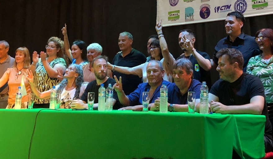 Espínola arrancó un nuevo mandato al frente del Sindicato de Trabajadores Municipales de Lomas
