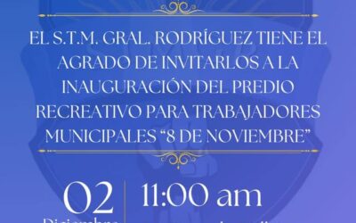 MUNICIPALES de Gral. RODRIGUEZ (B.A.) – STMGR –