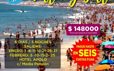 TURISMO VERANO 2023 – 2024!!!.