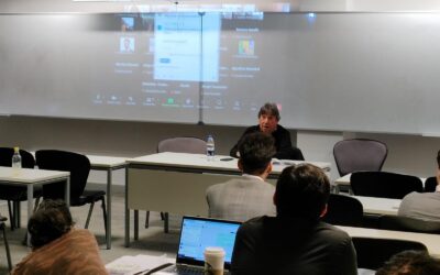 El Secretario General de la Fe.Si.Mu.Bo., Ruben “Cholo” García, disertó en la Pontificia Universidad Católica Argentina (U.C.A.).