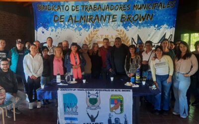 REUNIÓN DE LOS SINDICATOS DE TRABAJADORES MUNICIPALES INTEGRANTES DE LA REGIONAL CONURBANO SUR.