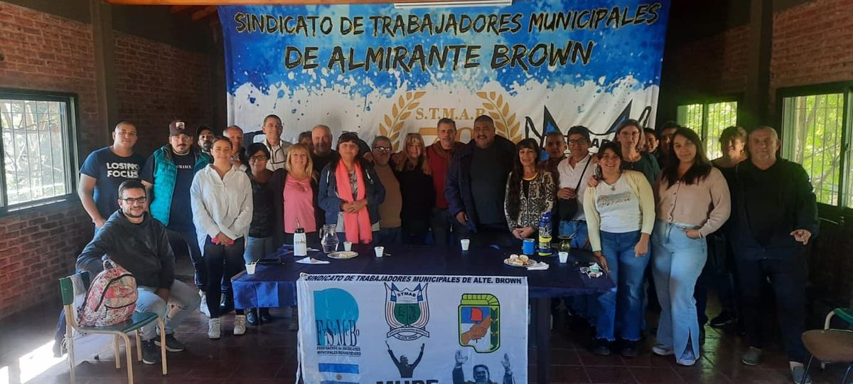 REUNIÓN DE LOS SINDICATOS DE TRABAJADORES MUNICIPALES INTEGRANTES DE LA REGIONAL CONURBANO SUR.