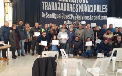 Municipales de San Miguel, José C Paz y Malvinas Argentinas