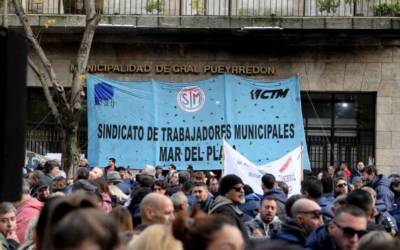 Movilización de municipales con críticas a Montenegro: “Es un ataque ideológico”