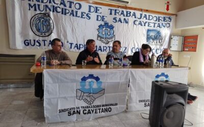 05-06-24 REUNIÓN EN LA SEDE DEL STM DE SAN CAYETANO (B.A.). SINDICATOS INTEGRANTES DE LA DELEGACION REGIONAL SEGUNDA.