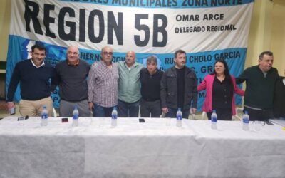 Gremios municipales de la región se reunieron con dirigentes gremiales nacionales