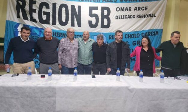 Gremios municipales de la región se reunieron con dirigentes gremiales nacionales