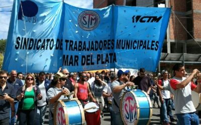 Municipales de Mar del Plata rechazan oferta salarial y comienzan una vigilia