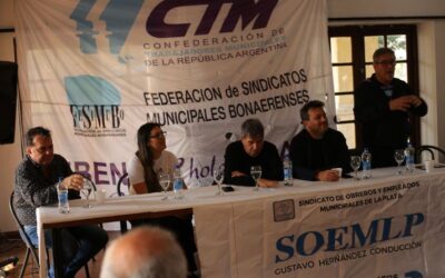 Municipales se reunieron en La Plata: «Algunos intendentes les quieren pasar la crisis a los trabajadores»