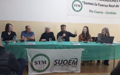 Capacitación en el Sindicato de Municipales de Rio Cuarto (Córdoba)