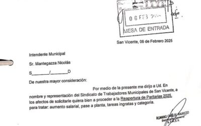 MUNICIPALES de SAN VICENTE (B.A.) – STMSV –