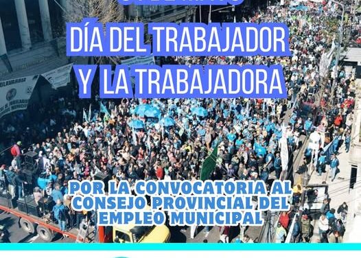 1° de Mayo Día del Trabajador y la Trabajadora!!!.