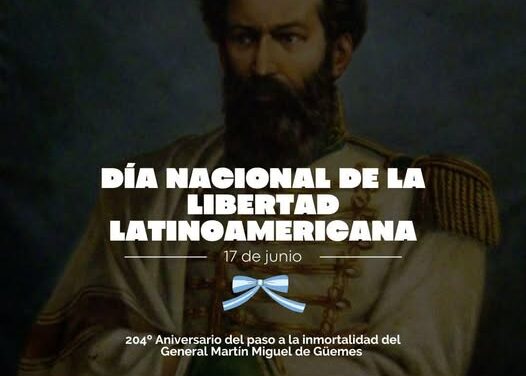 Gral. Martin Miguel de Güemes.