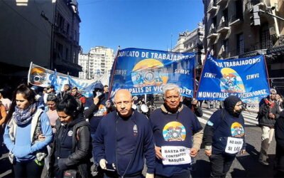 Solo dos gremios rompieron con el techo salarial que impuso el gobierno: Aceiteros y los municipales de Vicente López