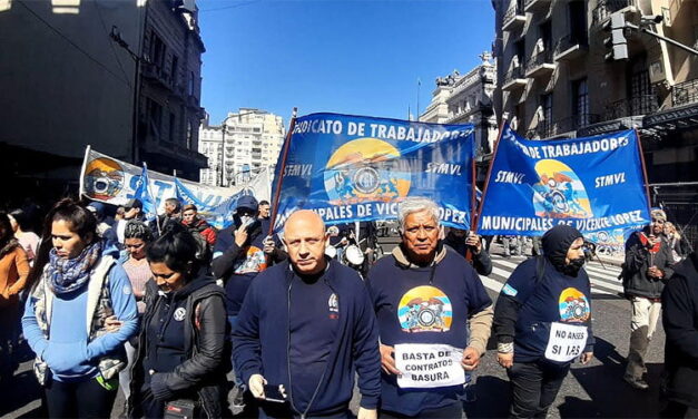 Solo dos gremios rompieron con el techo salarial que impuso el gobierno: Aceiteros y los municipales de Vicente López
