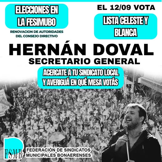 ELECCIONES EN LA FESIMUBO